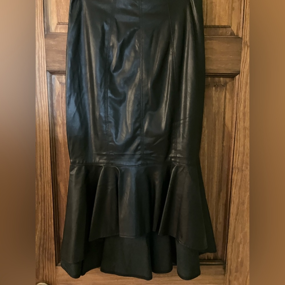 New York & Co. Faux Leather Skirt